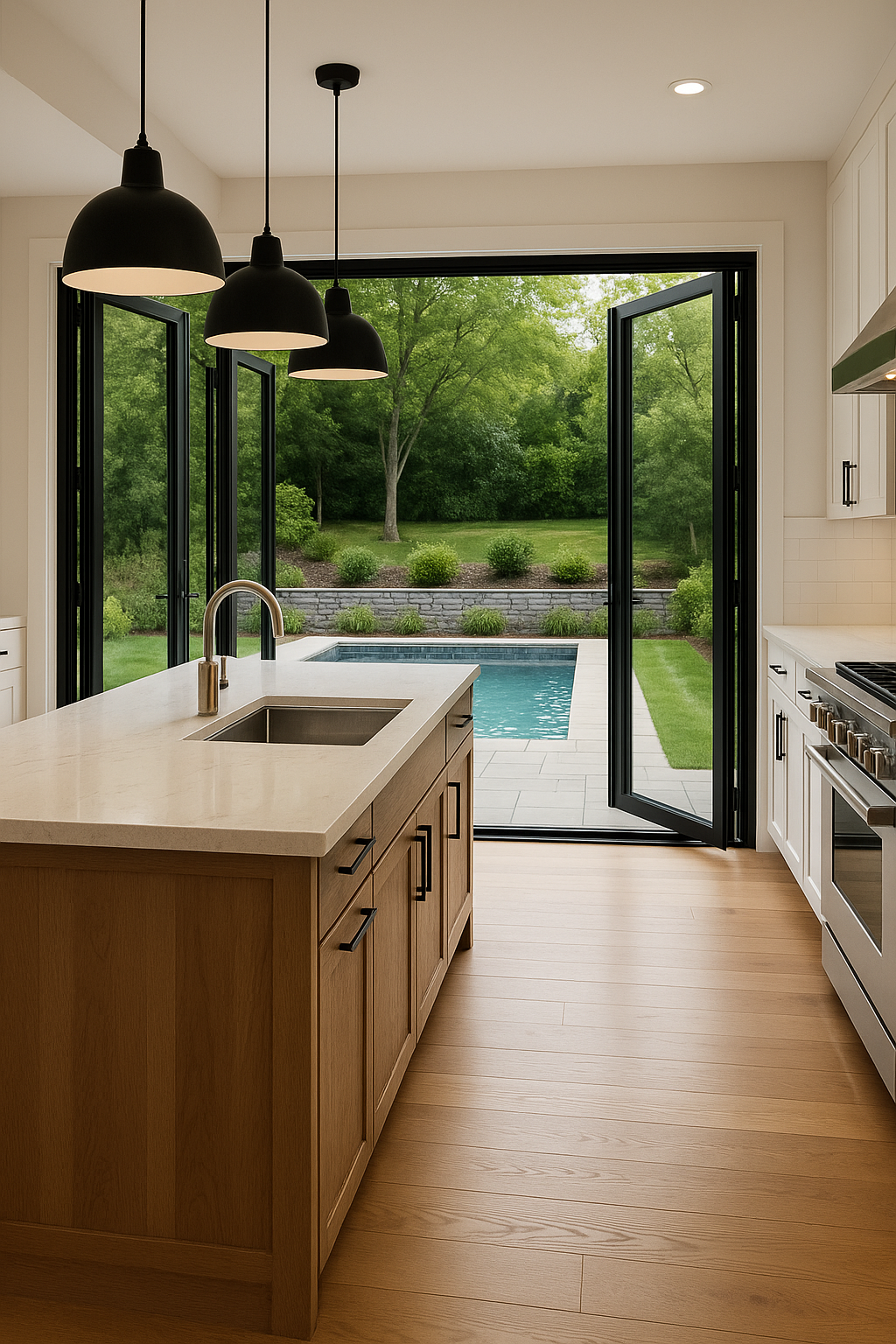 Bifold Aluminum Exterior Doors