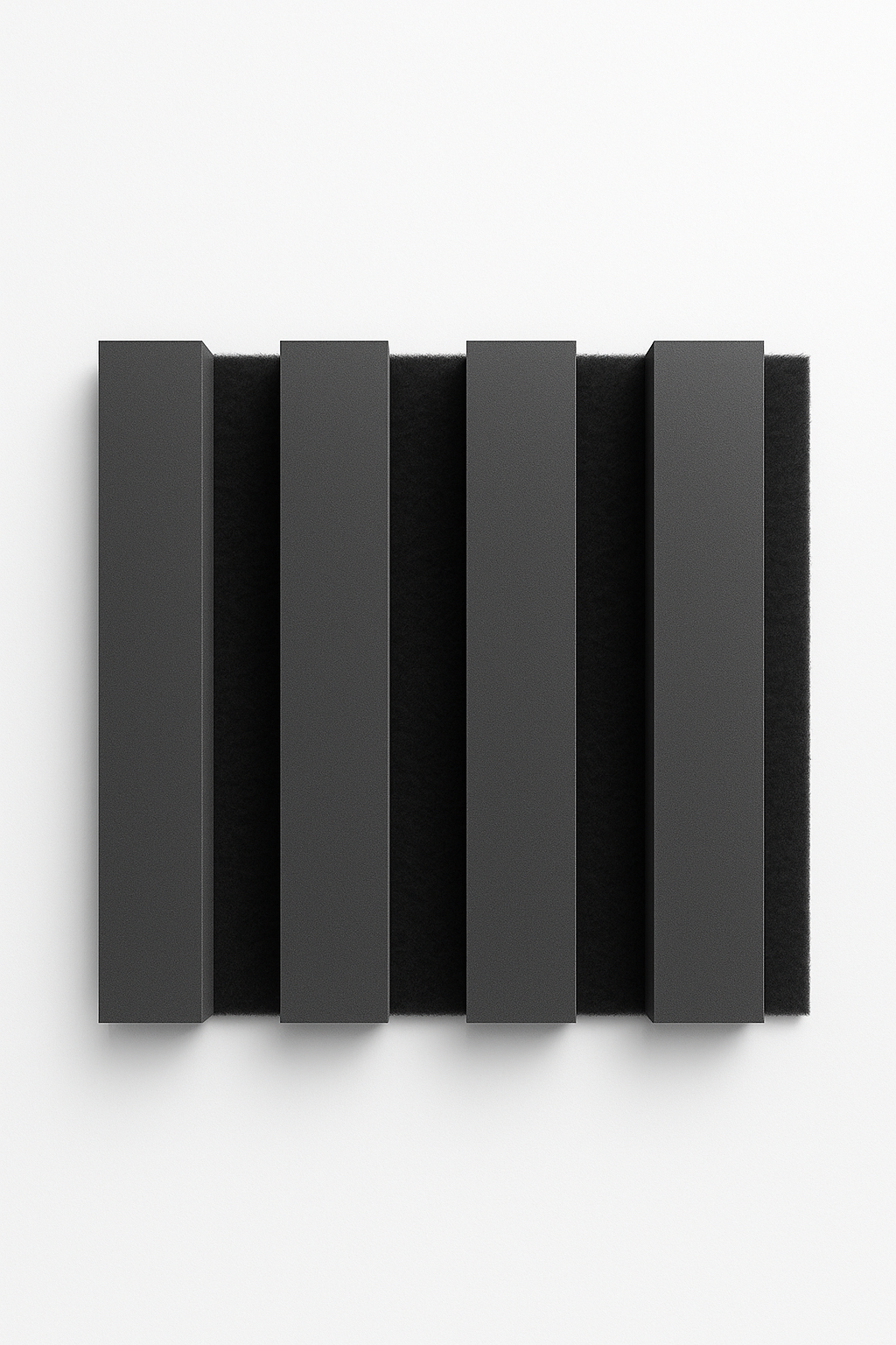 Slatted Wood Veneer Acoustic Panels