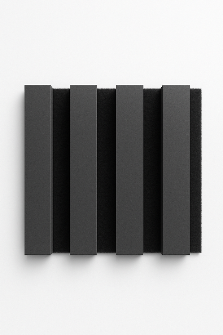 Slatted Wood Veneer Acoustic Panels