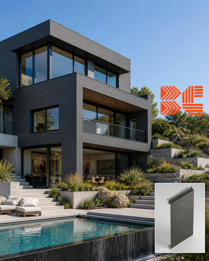 Aluminum Cladding Exterior & Interior Siding & Soffit System