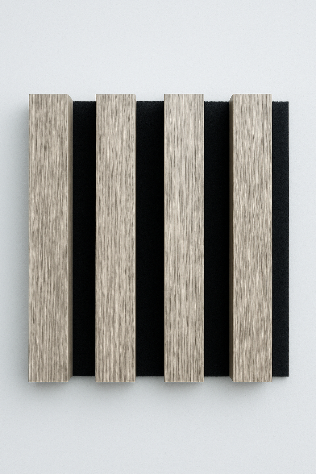 Slatted Wood Veneer Acoustic Panels