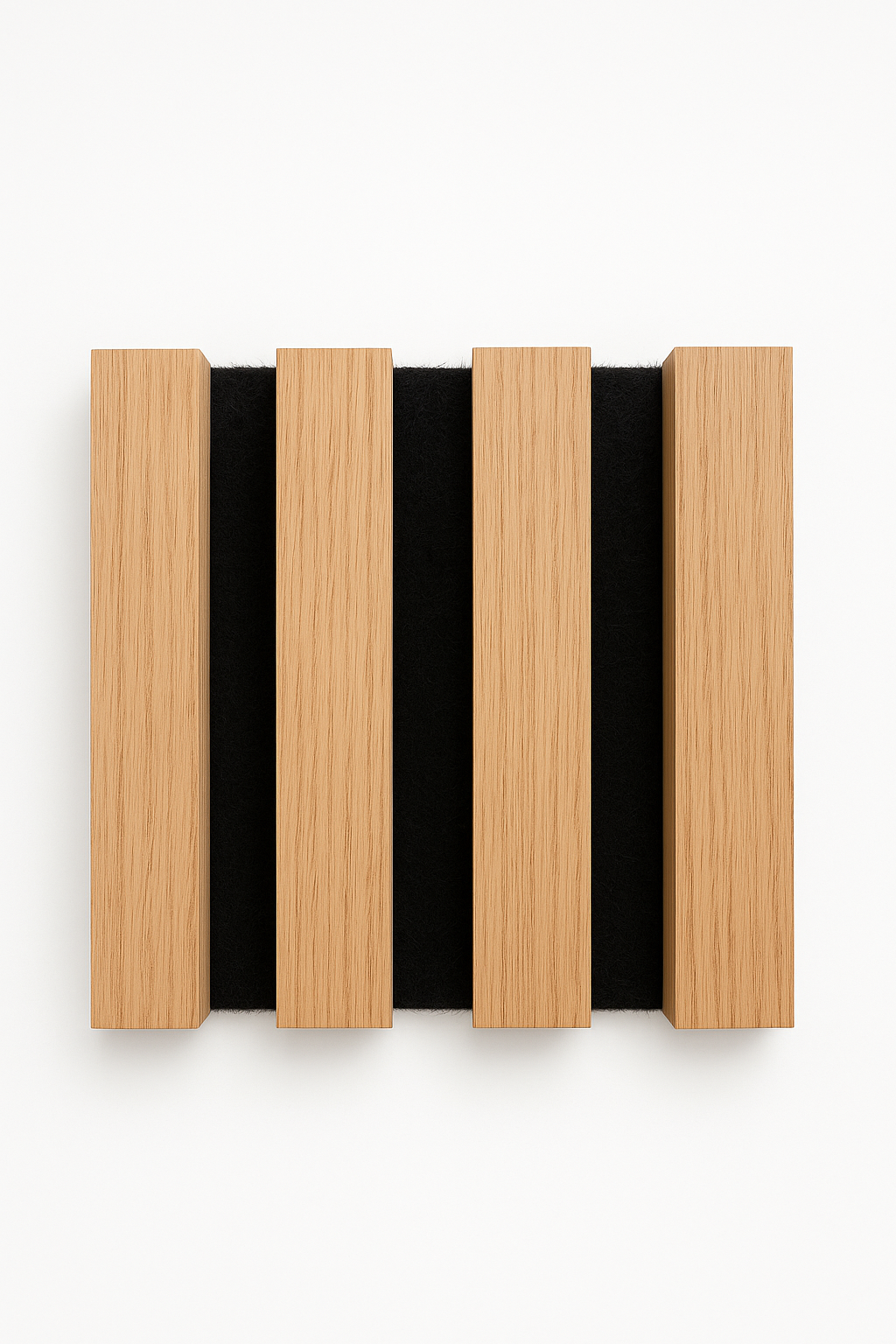 Slatted Wood Veneer Acoustic Panels