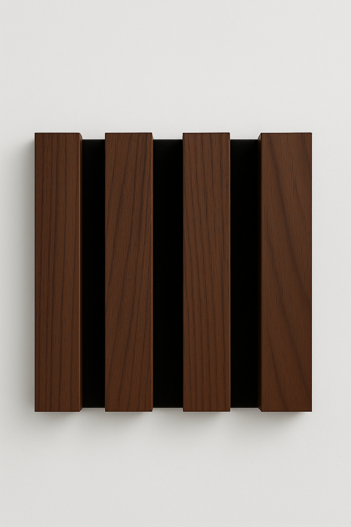 Slatted Wood Veneer Acoustic Panels